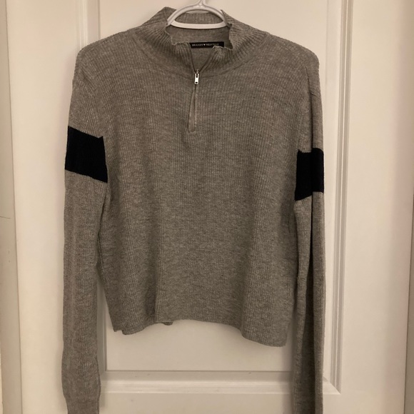 BRANDY Melville 1/4 zip sweater - Picture 1 of 4